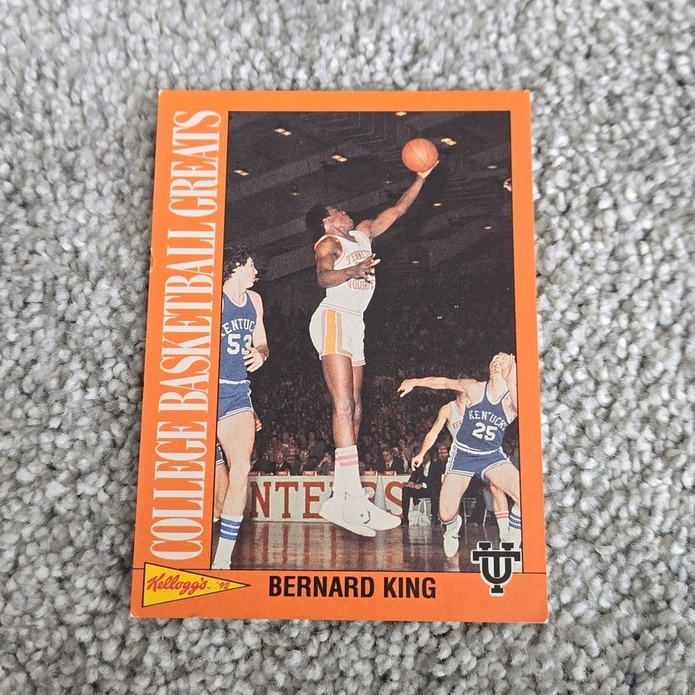 92 Kellogg's Benard King Basketball Card